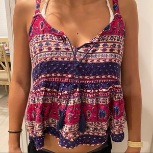 Tribal print Forever 21 Tank Top